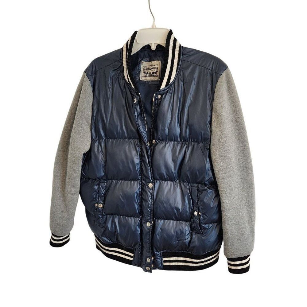 Levi Strauss & Co Men's Navy Blue XL Puffer Jacket